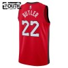 Dječji NBA Dres Miami Heat Jimmy Butler Nike 2024-25 City Edition Crvena Swingman